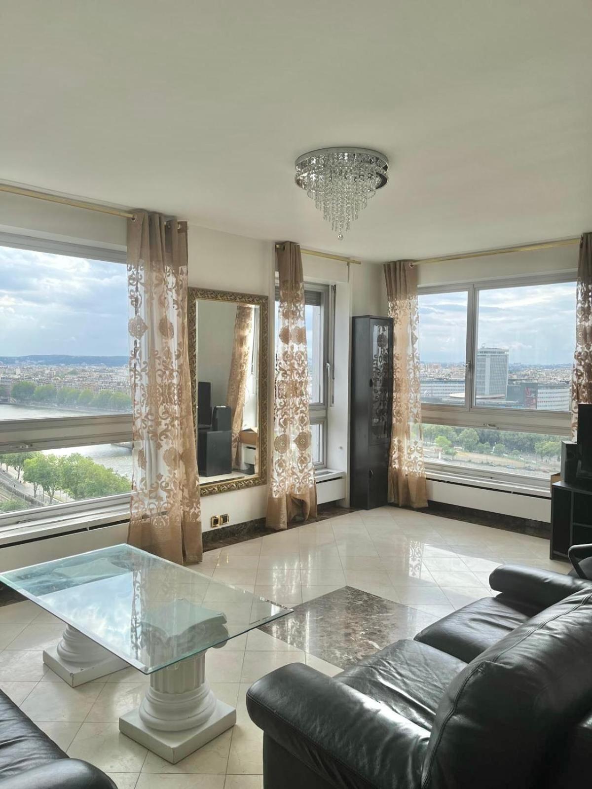 Appartement Unique Luxury Parisian Panorama High-rise By The Eiffel Tower *